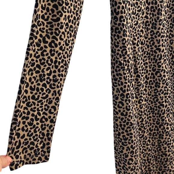 Old Navy Women's Leopard Print Long Sleeve Dress Size L - Picture 8 of 15